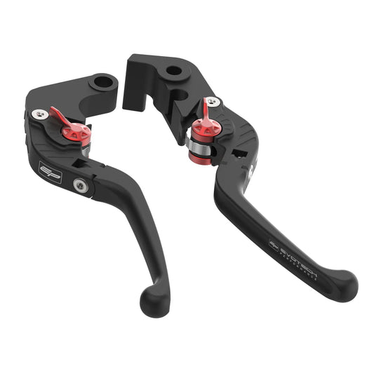 Evo Folding Clutch and Brake Lever Set For Honda CB750 Hornet-Evotech Performance