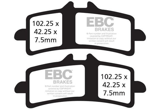 EPFA447HH Extreme Pro - EBC Brakes