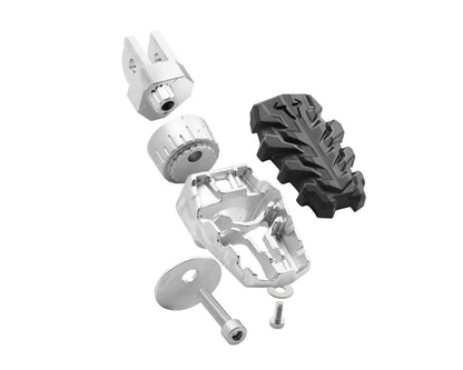 SW-Motech EVO Footrest Kit for Kawasaki KLE500 / KLR650 / BMW S1000 XR