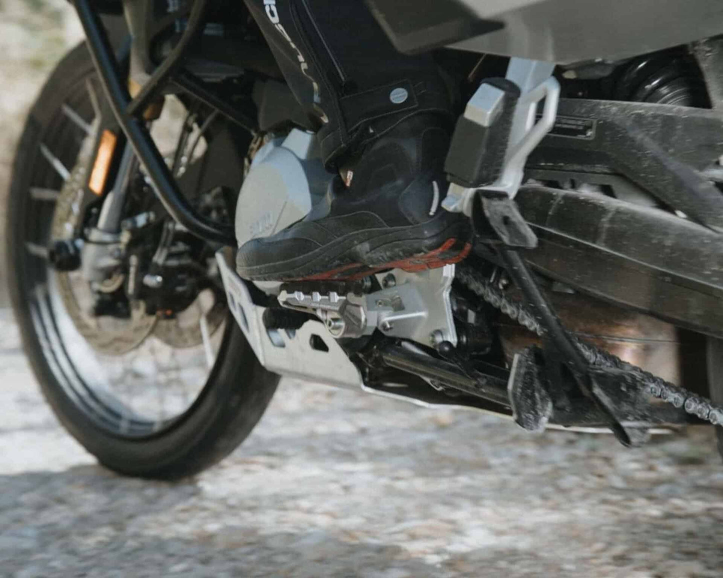 SW-Motech EVO Footrest Kit for Kawasaki KLE500 / KLR650 / BMW S1000 XR
