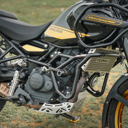Panther Crash Guard Black for RE Himalayan 450 - Moto Torque