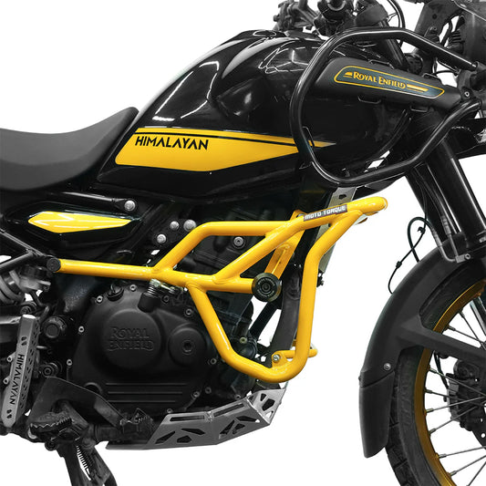Panther Crash Guard Yellow for RE Himalayan 450 - Moto Torque