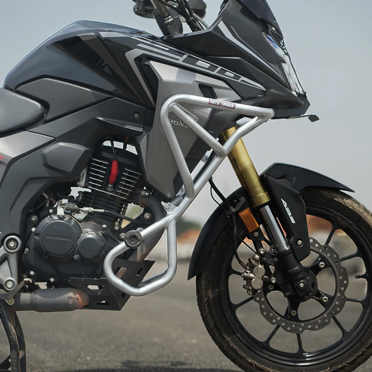 Crash Guard (Silver) for Honda CB200X - Moto Torque