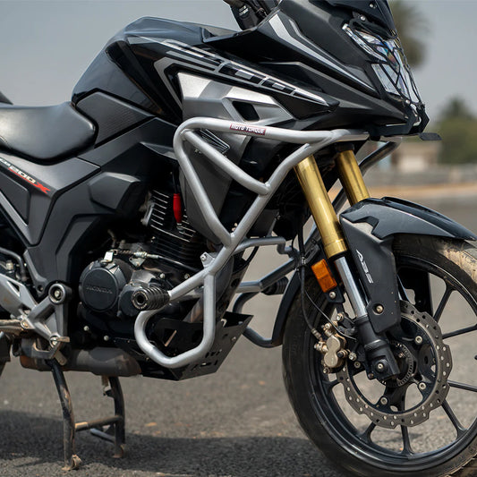 Crash Guard (Silver) for Honda CB200X - Moto Torque