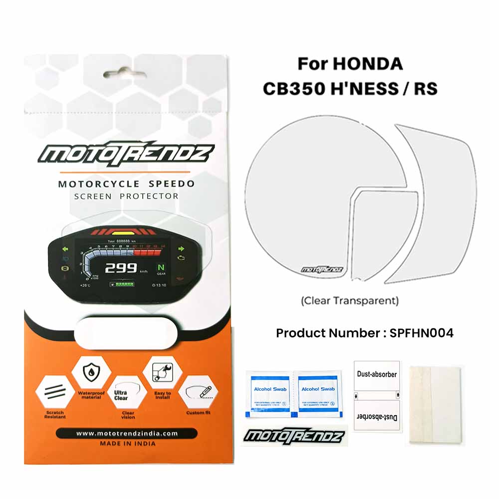 Speedo Screen Protector – Honda H’ness / RS CB350 - Mototrendz