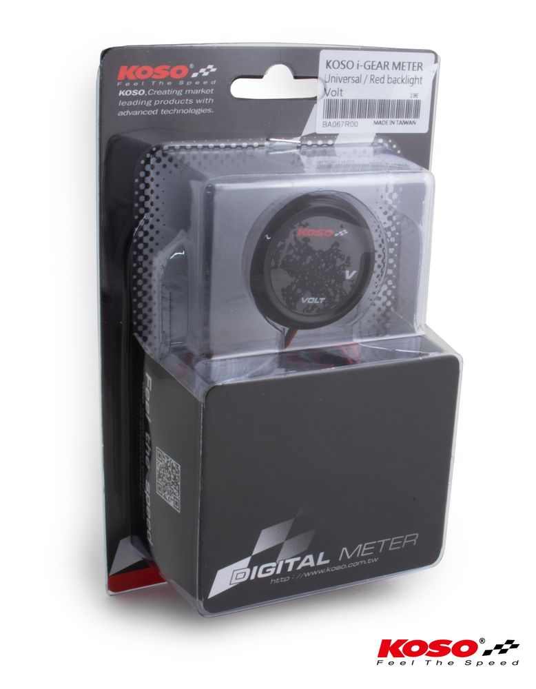 Koso Coin Voltmeter - Digital Meter - Koso
