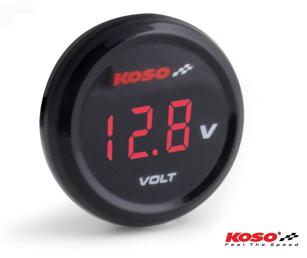 Koso Coin Voltmeter - Digital Meter - Koso