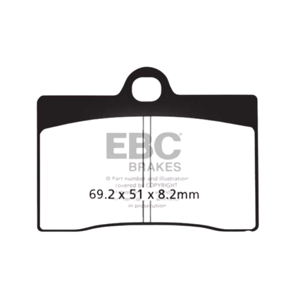 FA095HH ಸಿಂಟರ್ಡ್ ಬ್ರೇಕ್ ಪ್ಯಾಡ್‌ಗಳು - EBC ಬ್ರೇಕ್‌ಗಳು