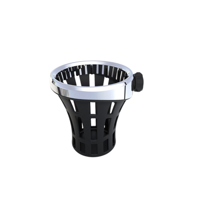 Big Ass® Chrome Drink Holder For Honda Goldwing - Ciro Goldstrike