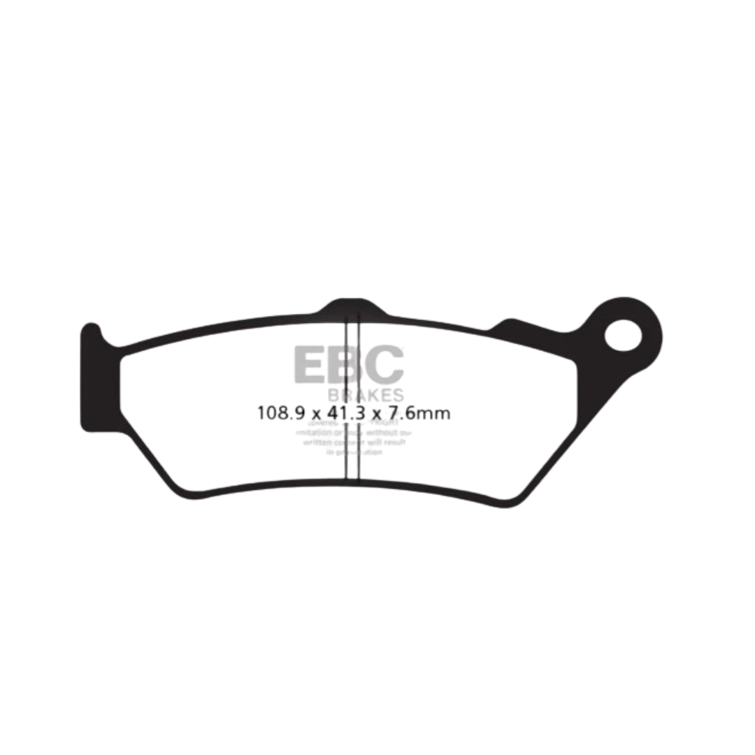 FA209/2V ಸೆಮಿ ಸಿಂಟರ್ಡ್ ಬ್ರೇಕ್ ಪ್ಯಾಡ್‌ಗಳು - EBC
