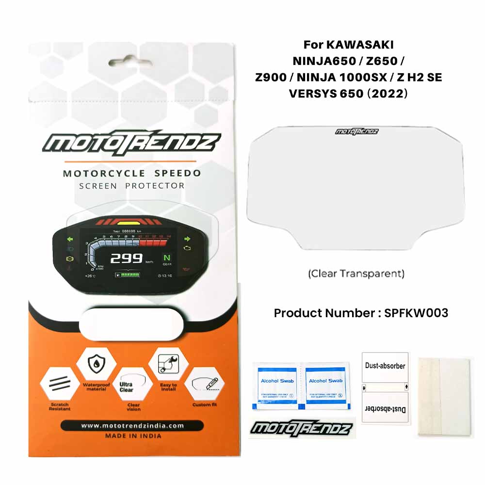 Speedo Screen Protector – Kawasaki - Mototrendz