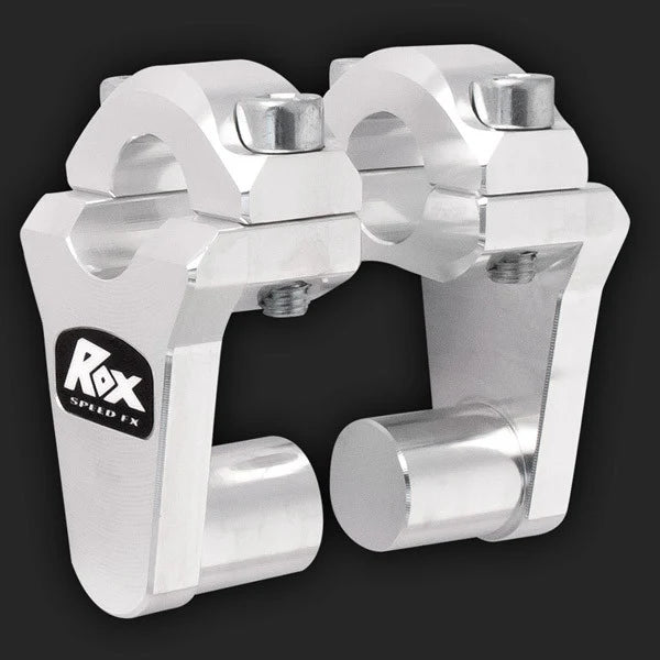 Rox Pivoting Handlebar Risers - 51mm Rise, 22mm Handlebar - Rox