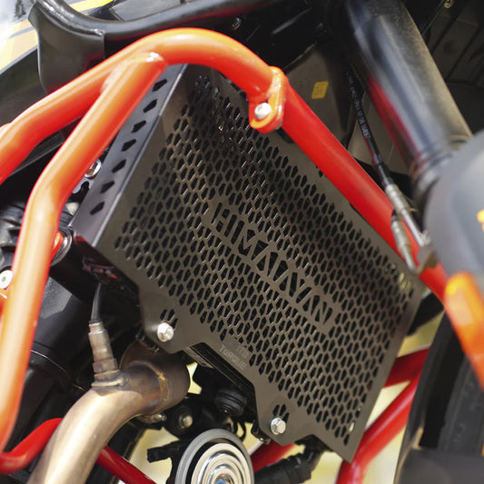 Radiator Guard Black (MS) for RE Himalayan 450 - Moto Torque