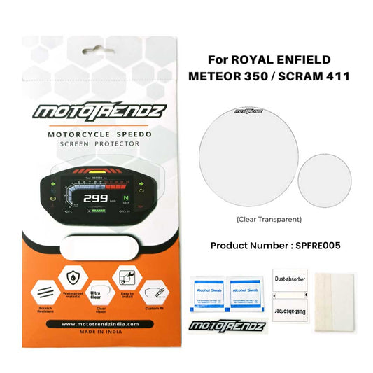 Speedo Screen Protector – RE Meteor/Super Meteor/Himalayan Scram-411 - Mototrendz