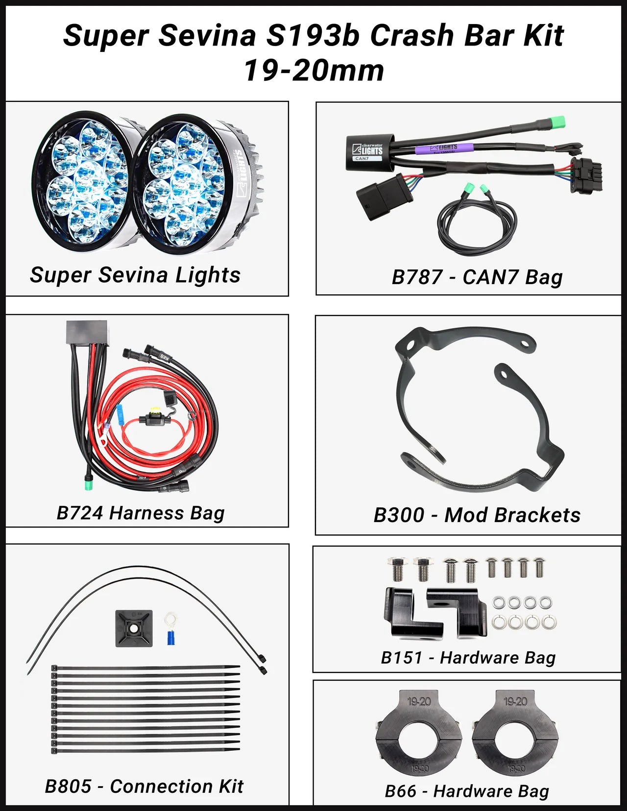 Super Sevina LED Lights  - Clearwater Lights