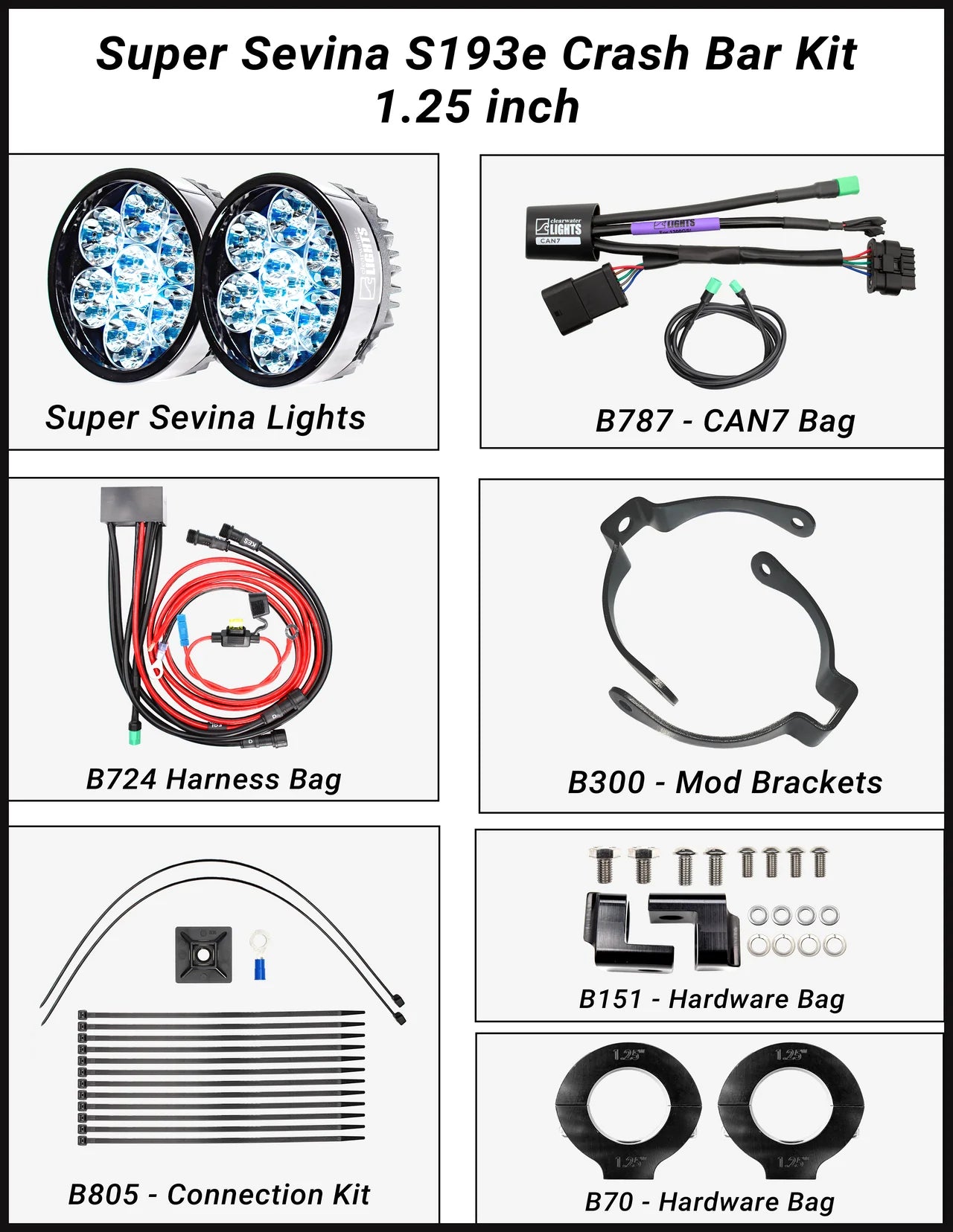 Super Sevina LED Lights  - Clearwater Lights
