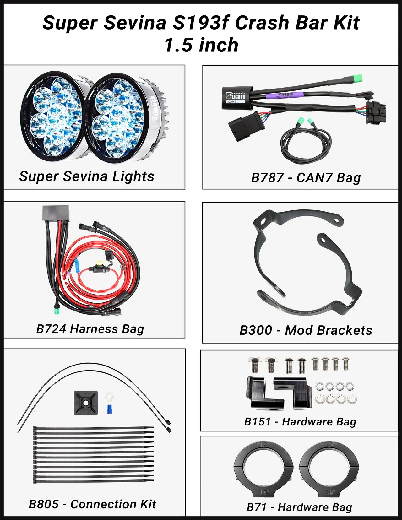 Super Sevina LED Lights  - Clearwater Lights