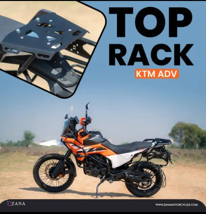 Top Rack with MS Plate For KTM 390 Adventure 2025-Zana