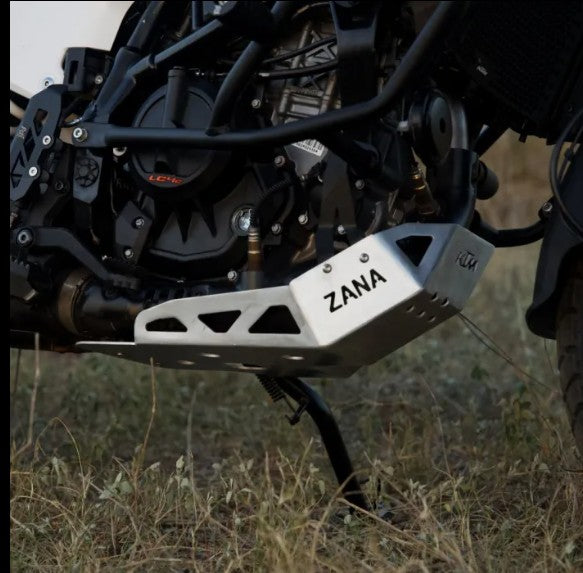 Bash Plate Aluminum Silver for KTM 390Adventure 2025-Zana