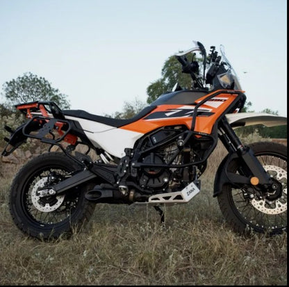Tank Guard Black With Slider For KTM 390Adventure 2025 -Zana