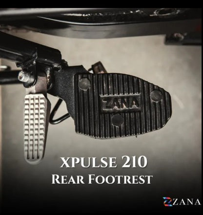 Rear MS Pair Footrest For Hero X-Pulse 210 - Zana