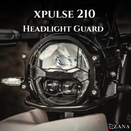 Headlight Guard Black For Hero X-Pulse 210 - Zana