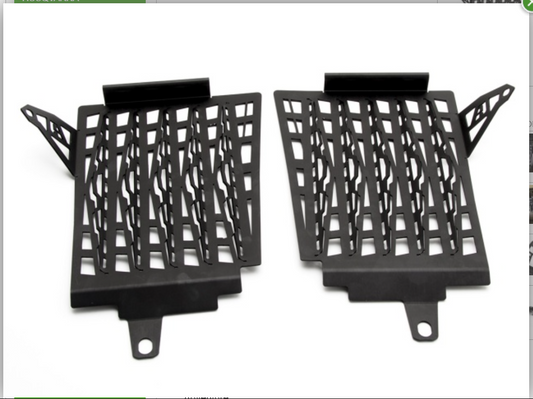 AltRider Radiator Guard for the BMW R 1250 GS Adventure Water Cooled - Black