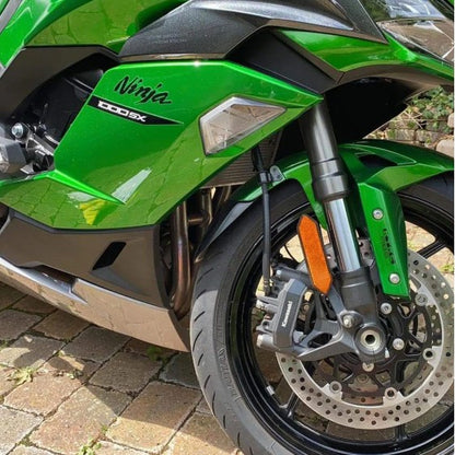 Pyramid Extenda Fenda | Matte Black | Kawasaki Ninja 1100 SX 2025>Current