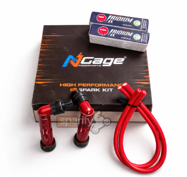 Interceptor 650 | Continental GT 650 | High performance | Spark plug cable kit | Resistor Spark Caps