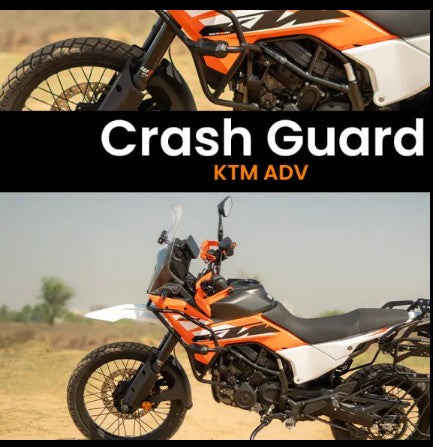 KTM 390 ಅಡ್ವೆಂಚರ್ 2025 ಗಾಗಿ ಸ್ಲೈಡರ್ ಪಕ್ ಬ್ಲಾಕ್ ಹೊಂದಿರುವ ಟ್ಯಾಂಕ್ ಗಾರ್ಡ್ -ಝಾನಾ