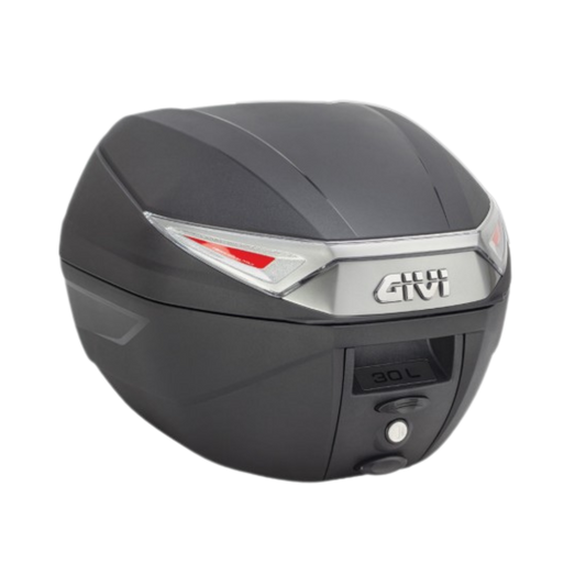Monolock Top Box Black with Grey Reflector C30NT - Givi