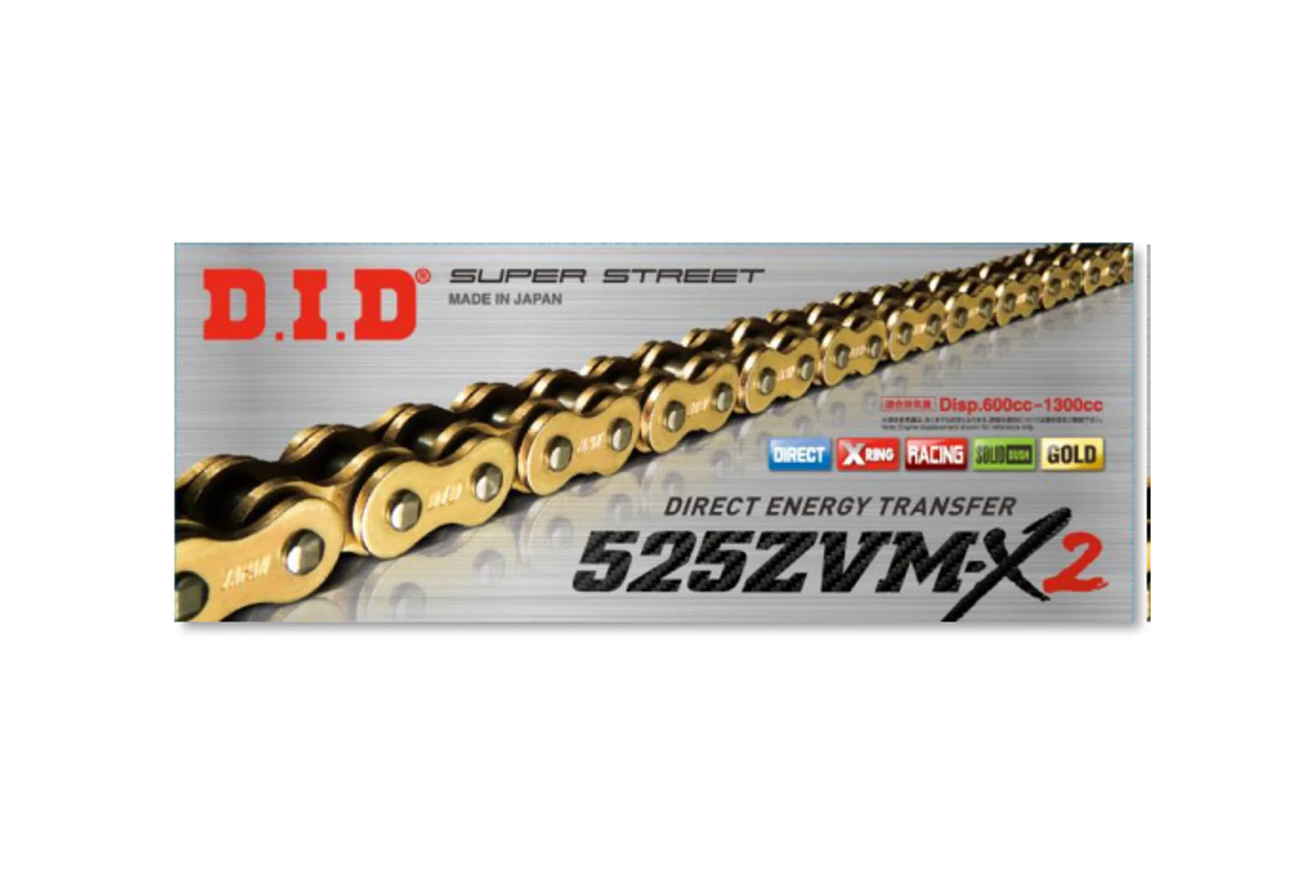 Chain 525 Pitch x 114 links (ZVMX2)-DID Chain