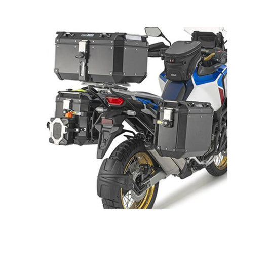 Honda CRF1100L अफ्रीका ट्विन एडवेंचर स्पोर्ट्स के लिए एक फिट पैनियर होल्डर - Givi