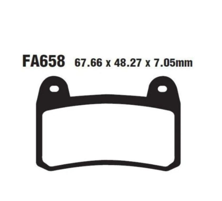 Fully Sintered Brake Pads - EBC Brakes