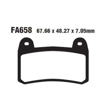 Fully Sintered Brake Pads - EBC Brakes
