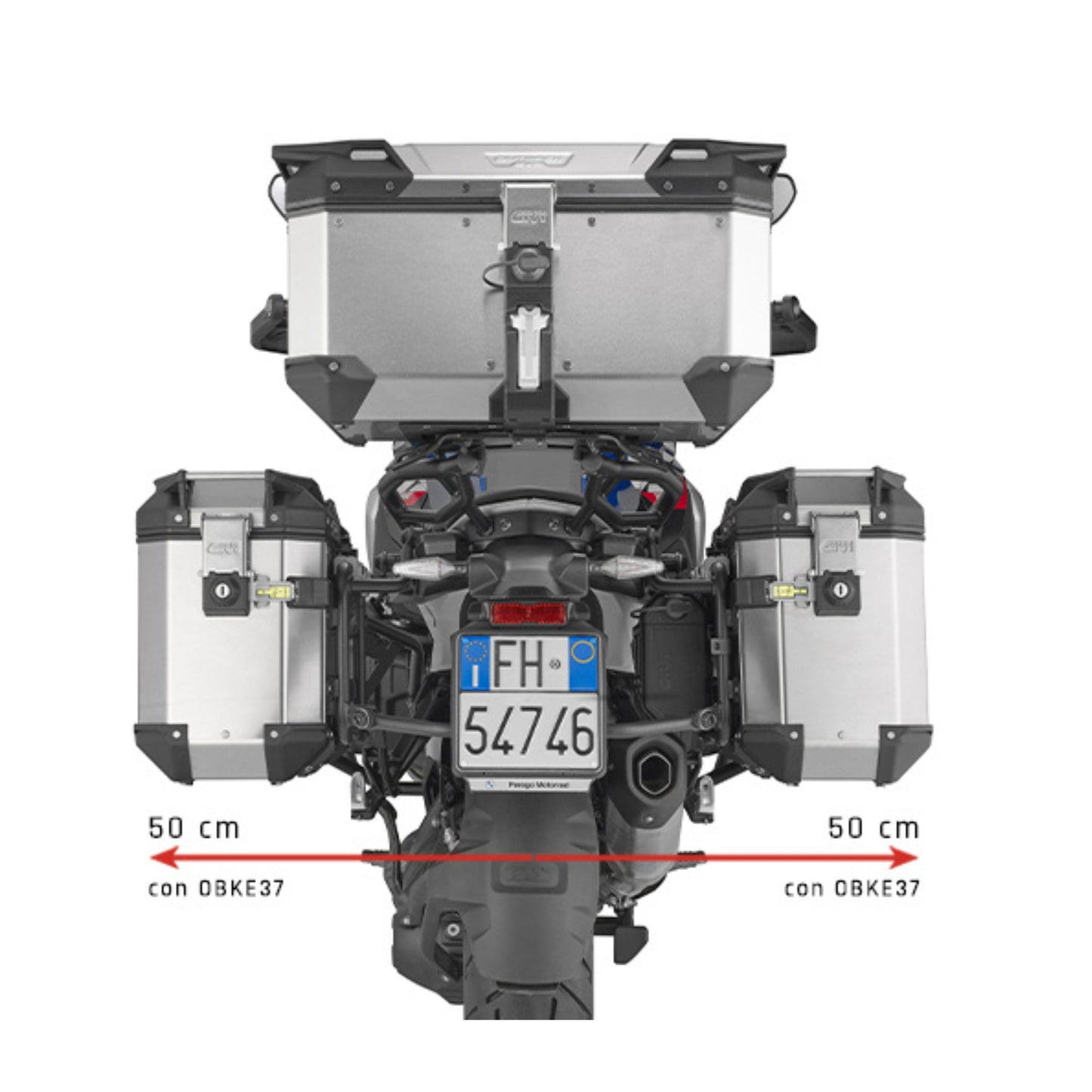 Side Rack Cam Monokey For BMW R1300GS (2024+)
