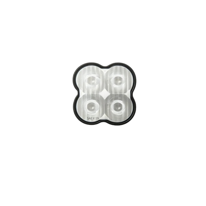 Stage Series 3" LED Pod Replacement Clear Lenses - Diode Dynamics