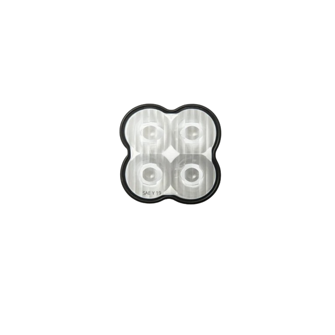 Stage Series 3" LED Pod Replacement Clear Lenses - Diode Dynamics
