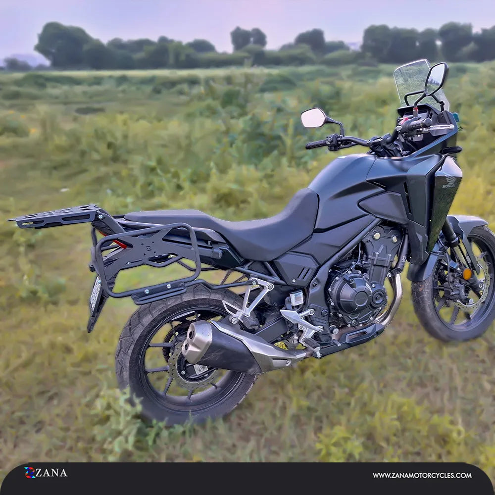 Zana- Roadster-Saddle stay with Exhaust Sheild with Jerry can Mount For Honda NX500 - Zana