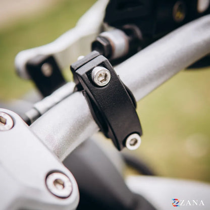 Aigis Hand Guard For TVS Apache RTX 300 (White)- Zana