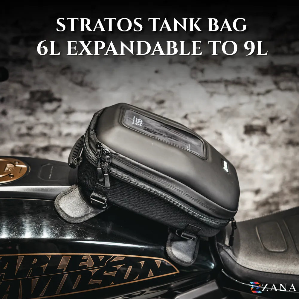Zana- Universal Stratos Tank Bag (6L Expandable to 9L) | Bags | Zana...