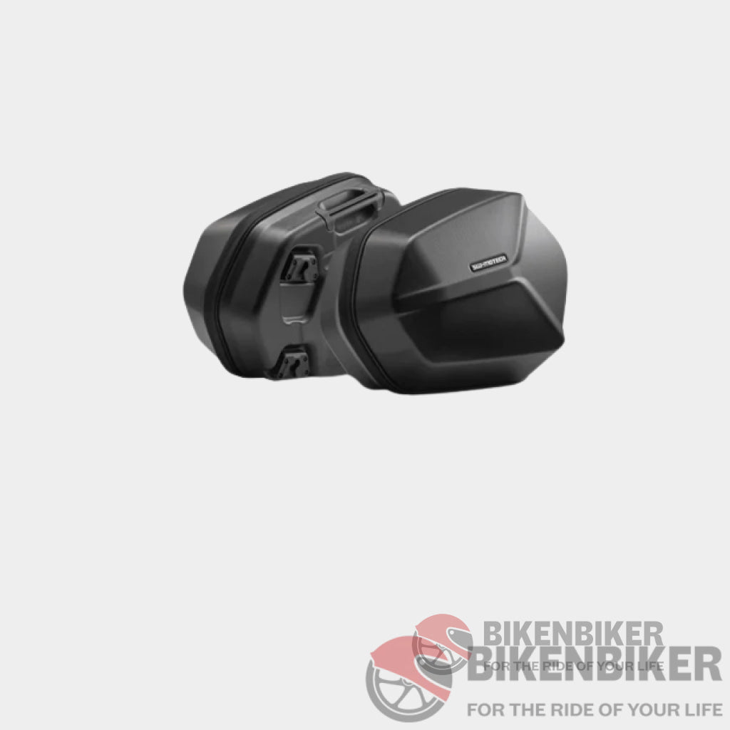 Aero Abs Side Case System With Evo Carriers - Bmw R1200Gs (13 + ) R1250Gs (18 + ) Sw - Motech Side