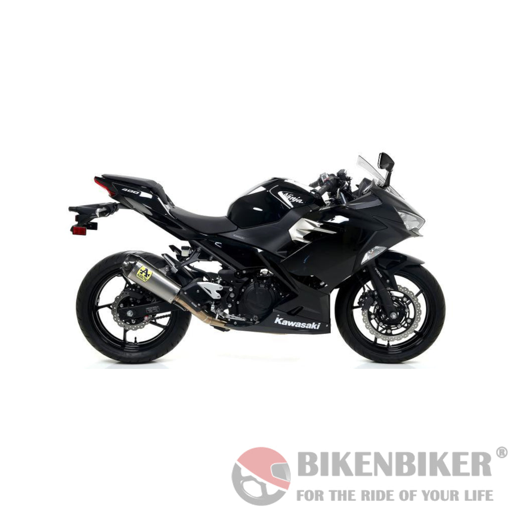 Arrow Exhaust Kawasaki Ninja 400 2018 + Slip - On/Full System Gp2 Dark Slip - On Full