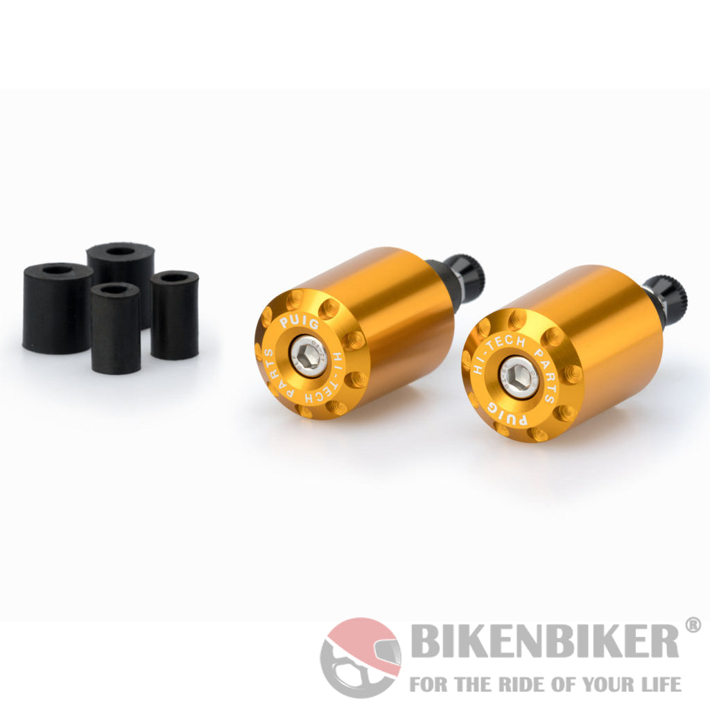Bar Ends Longs For All Bikes-Puig Gold Bar Ends