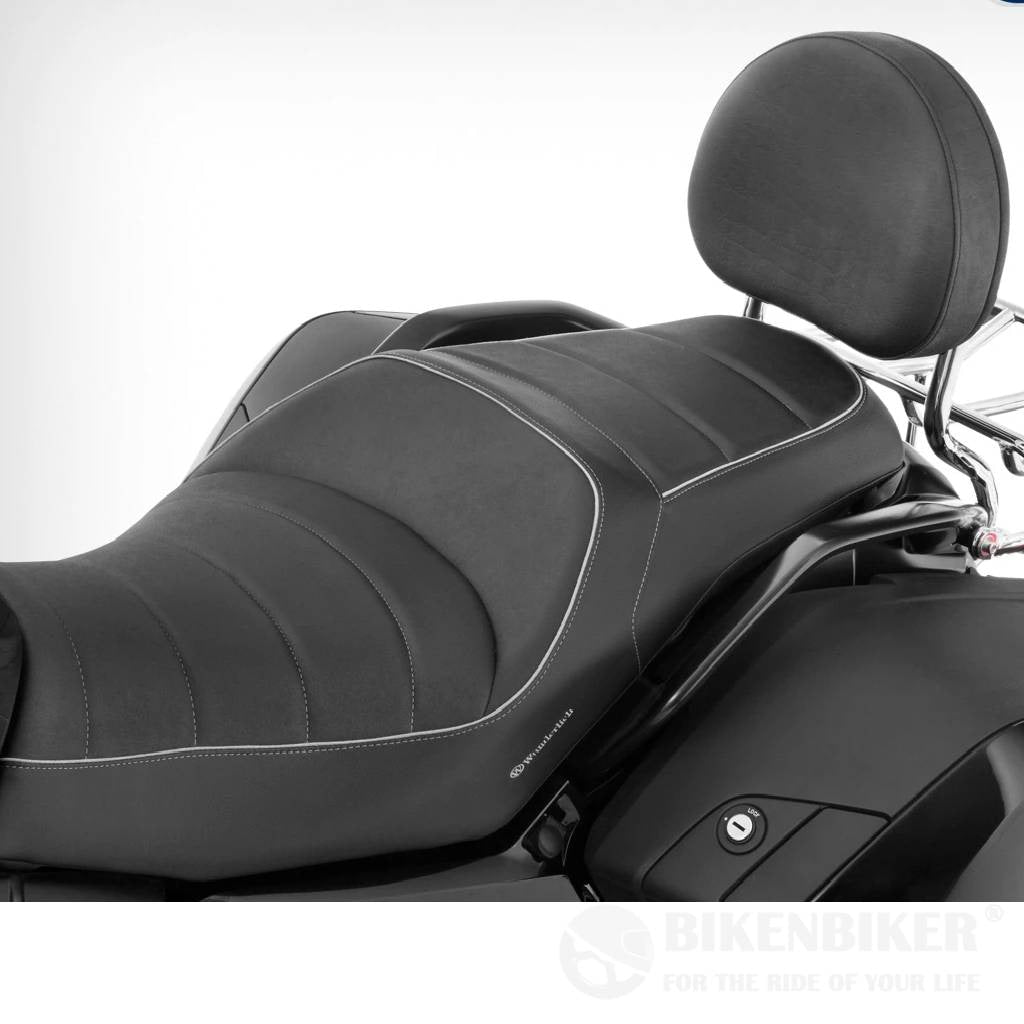 Bmw K 1600 B Ergonomics - Back Cushion For Sissy Bar Wunderlich Black Backrest