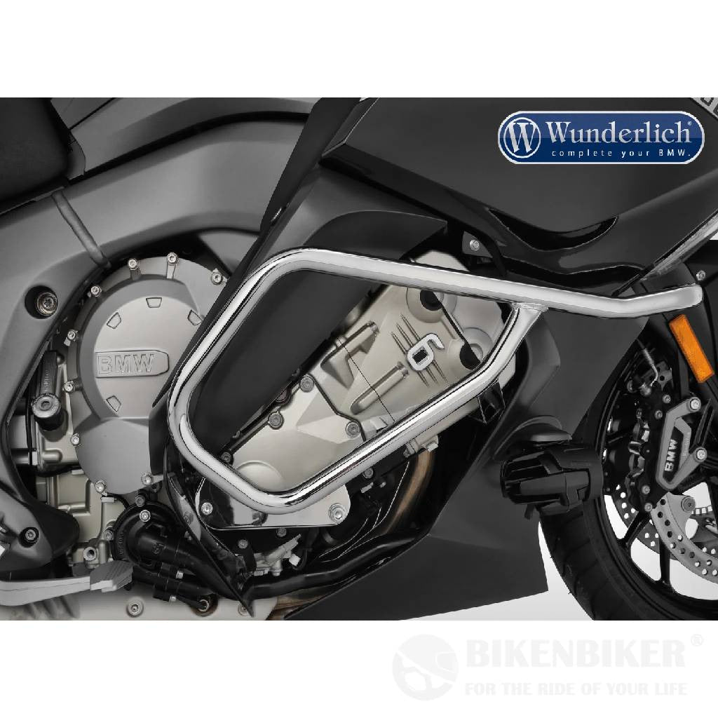 Bmw K1600 Protection - Engine Crash Guard Wunderlich Chrome Bar