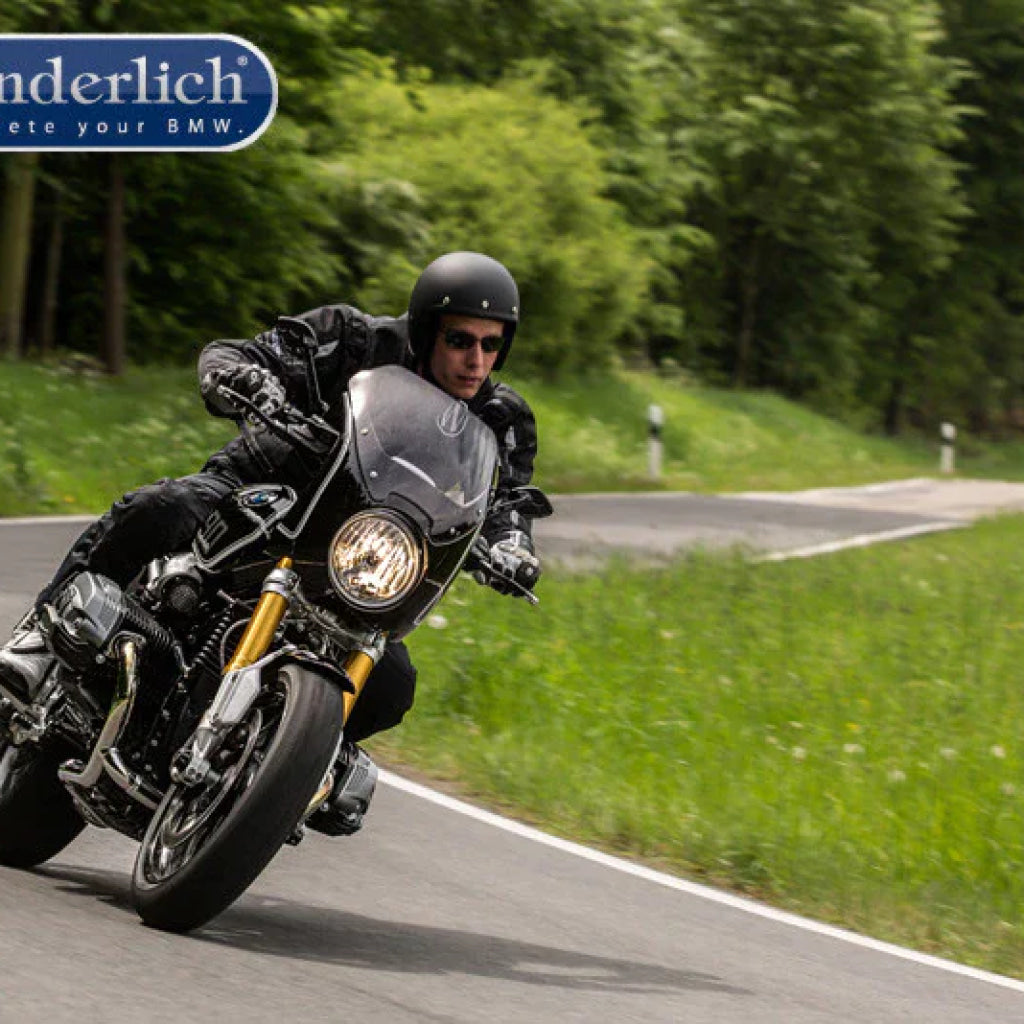Bmw R Ninet Ergonomics - ’High’ Sports Screen Wunderlich