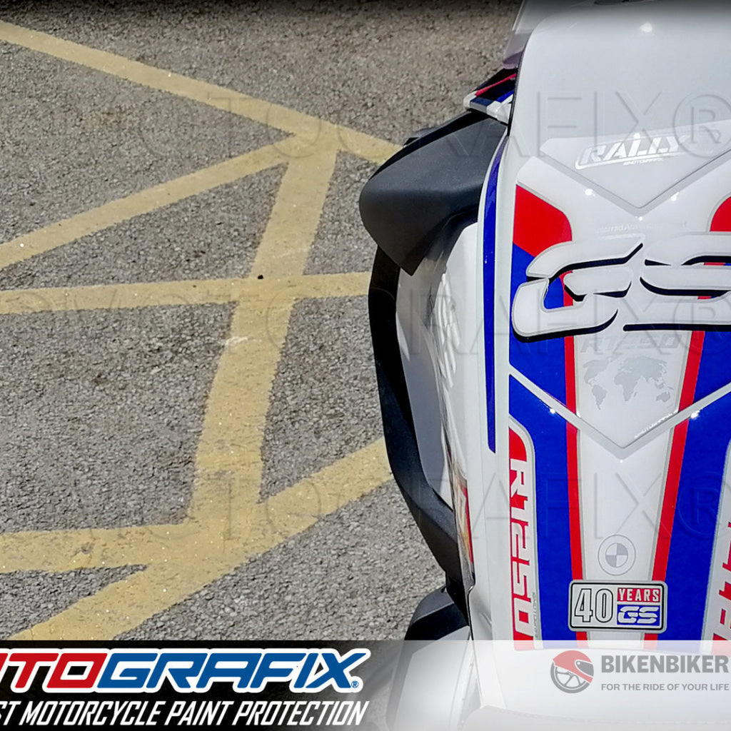 Bmw R1250Gs Adventure 2020 2021 Motorcycle Tank Pad Protector Motografix 3D Gel - Tank Pad