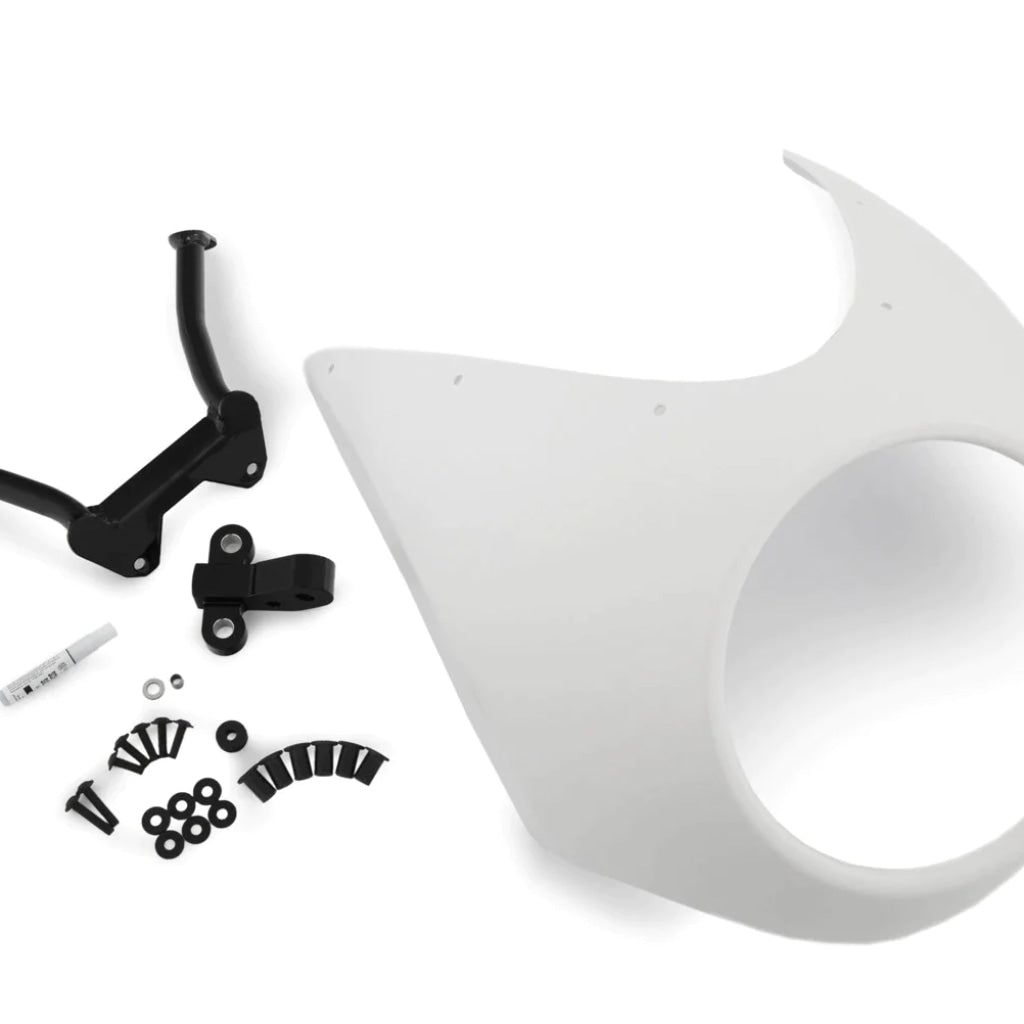Bmw R18 Ergonomics - ’Cockpit’ Style Fairing Wunderlich Unpainted Windscreen