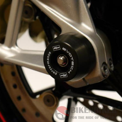 Bmw S1000 Xr/R1200 R Front Fork Spindle Bobbins - Evotech Performance Front Fork Bobbins